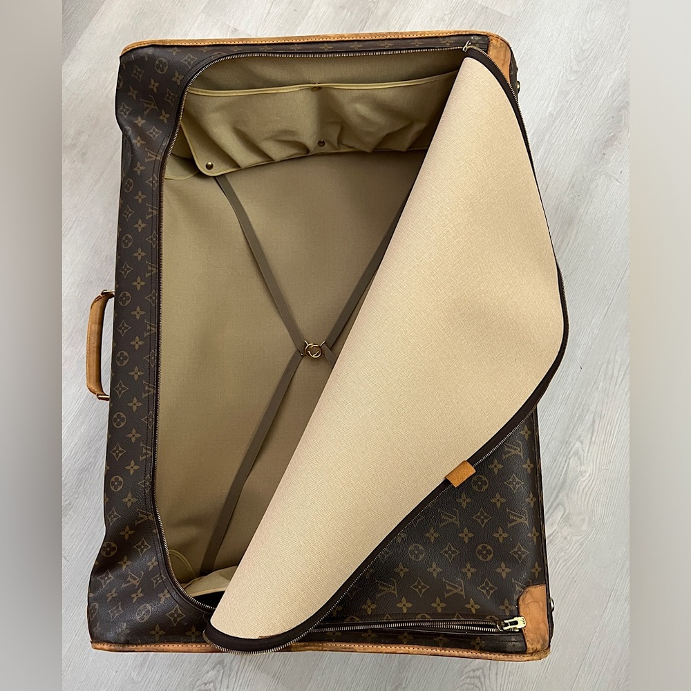 LOUIS VUITTON PULLMAN 75 MONOGRAM CANVAS LEATHER TRAVEL SUITCASE